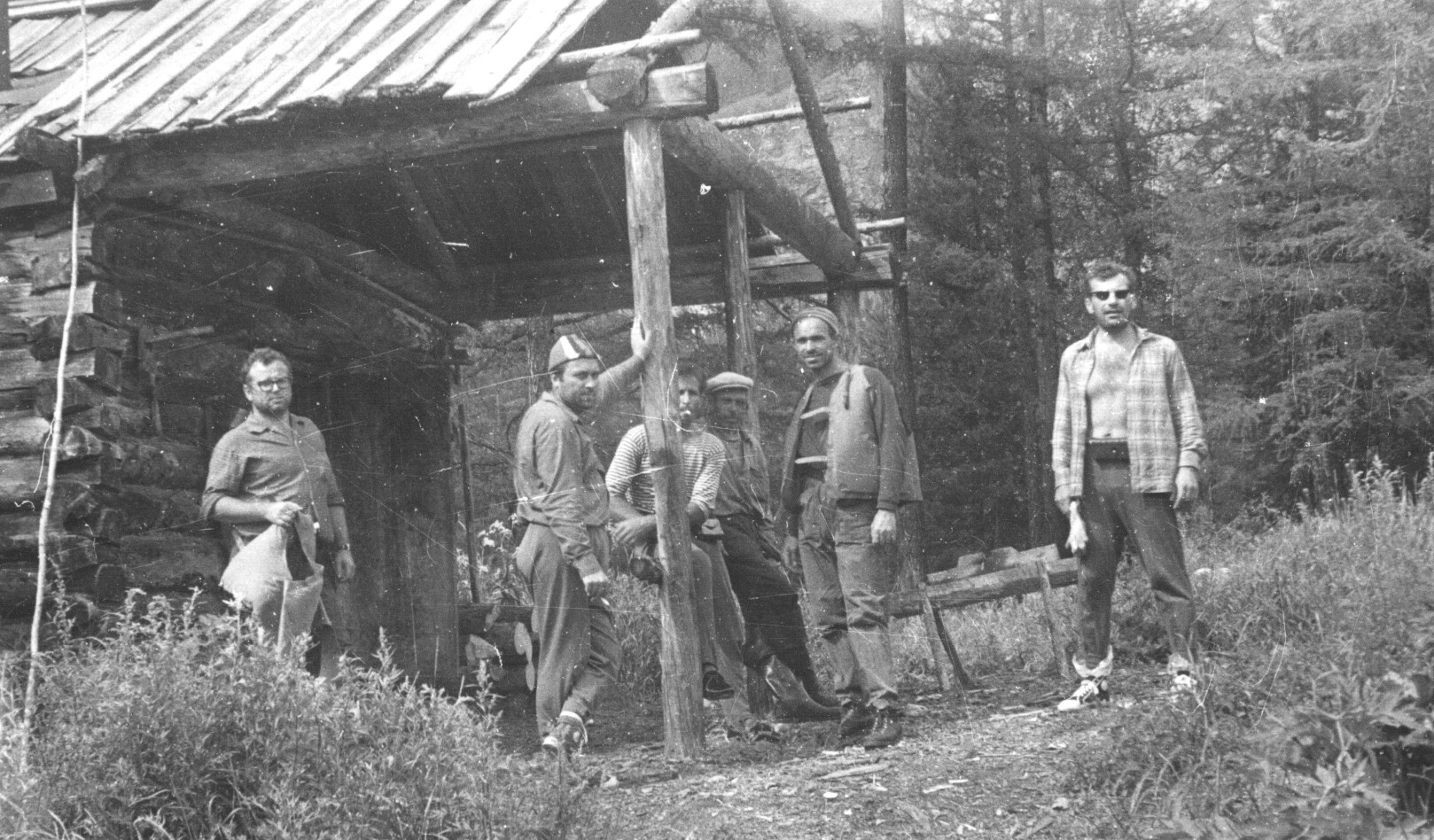 Фотографии сотрудников НИИЭТ из архива Скляра А.А. Тува 1972 г.